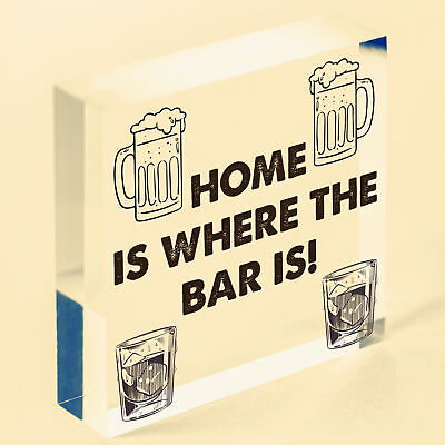 Funny Bar Sign Novelty Pub Sign Home Bar Decor Man Cave Gifts Gift For Him