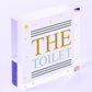 Marble Theme Hanging Bathroom Toilet Loo Sign Home Decor New Home Gift