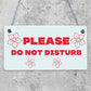 Please Do Not Disturb Therapist Hotel Privacy Hanging Plaque Home Door Gift Sign