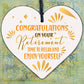 Congratulations Retirement Sign Novelty Keepsake Leaving Work Present Friendship