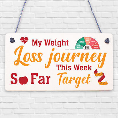 Weight Loss Tracker Board Chalkboard Sign Weight Loss Reward Gift For Friend