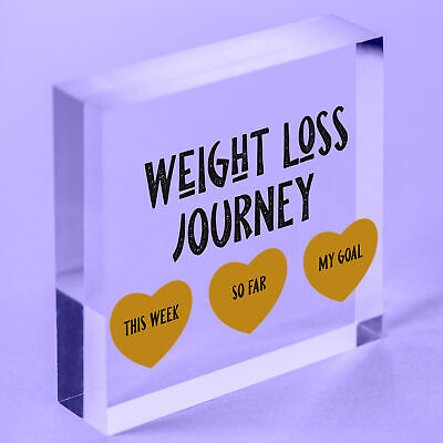 Weight Loss Tracker Chalkboard Hanging Sign Weight Watchers Progress Plaque