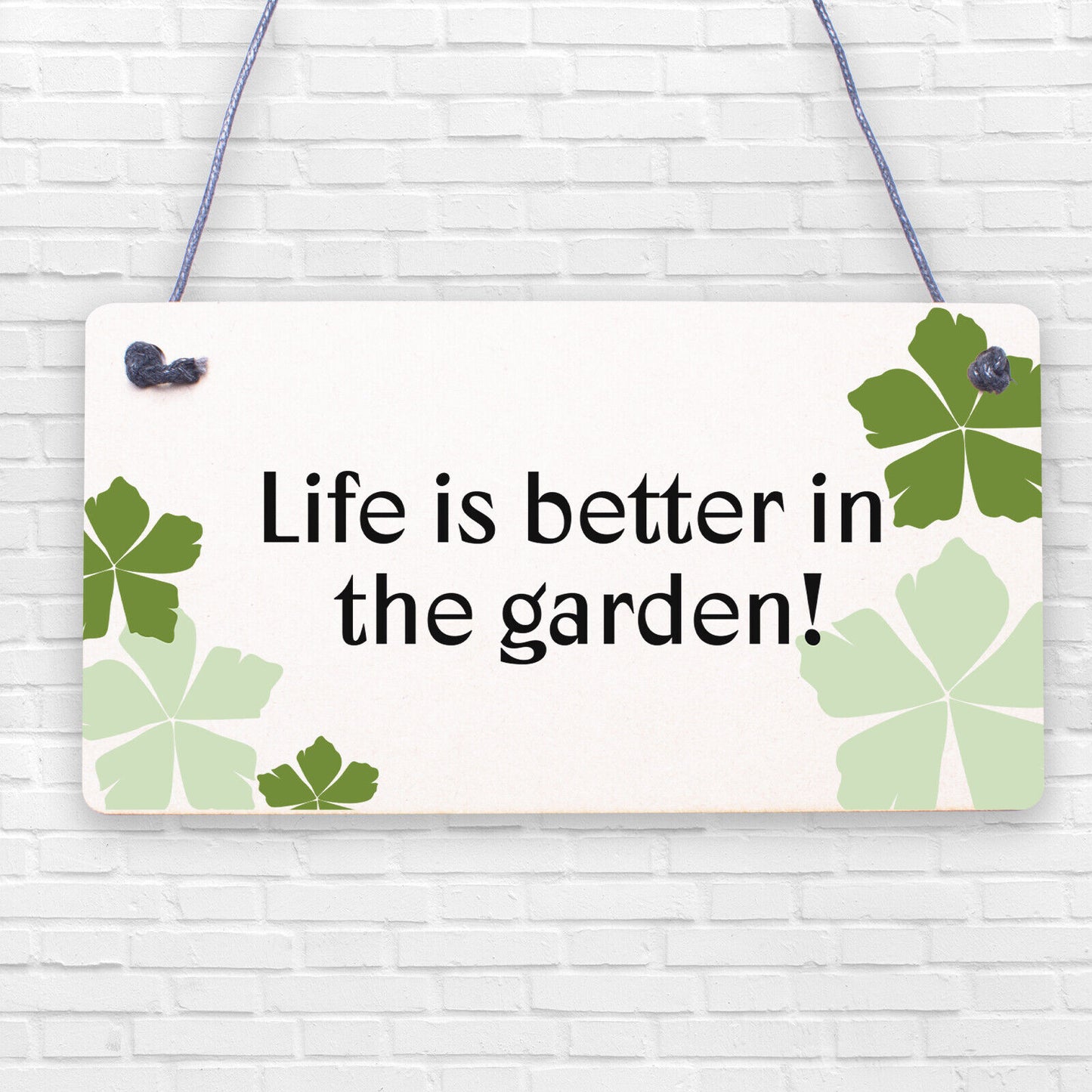 Outdoor Garden Sign SummerHouse Garden Shed Plaque Gardening Gift For Mum Nan