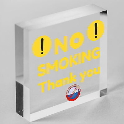 No Smoking Thank You Smoking Area Garden Pub Bar Smoking Area Plaque Wooden Sign