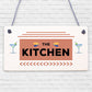 The Kitchen Hanging Plaque Seaside Nautical GIFT Shabby Chic Vintage House Sign