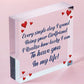 Special Gift For Boyfriend Valentines Day Anniversary Metal Card Gift For Him