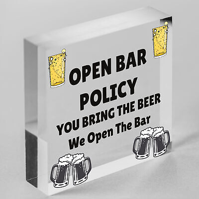 Funny Bar Sign Man Cave Pub Bar Sign Hanging Sign Gift For Him Beer Gift