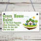 Greenhouse Rules Sign Garden Summerhouse Shed Sign Gardner Gift Plaque