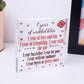 1st Wedding Anniversary 1 Year Gift Handmade Acrylic Block First Wedding Gifts