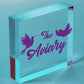 The Aviary Bird Aviary Sign Bird Accessories For Cage Garden Plaque Gift For Nan