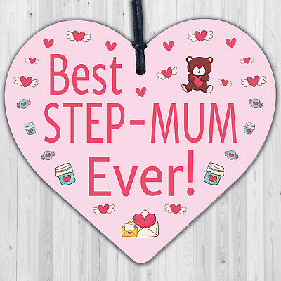 Best Step Mum Gifts Mirror Heart Gift For Mum Novelty Birthday Mothers Day Gifts