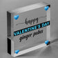 Funny Rude Valentines Day For Boyfriend Husband Joke Humour Block For Him