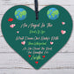 Angel Book Of Life Wooden Hanging Memorial Heart Plaque Heaven Love Gift Sign