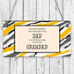 Dad Grandad To Be Grandparent Gifts Hanging Plaque Thank You Birthday Gifts