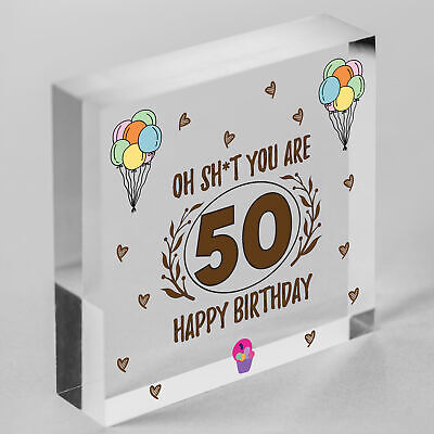 50th Birthday Gifts For Women 50th Birthday Gifts For Men Wooden Heart Keepsake