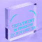 TREATMENT IN PROGRESS Do Not Disturb Hanging Wall Door Salon Sign Plaque Gift