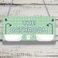 The Bathroom Nautical Theme Bathroom Sign Decorations Shabby Chic Toilet Sign