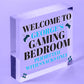 Funny Gamer Gift Playstation Lover Gift Games Room Bedroom Man Cave Sign