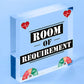 Room Of Requirement Wizardry Hanging Plaque Magic Gift Sign Bedroom Toilet