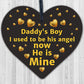 Daddys Boy Dad Memorial Heart Birthday Gifts For Garden For Grave Plaques