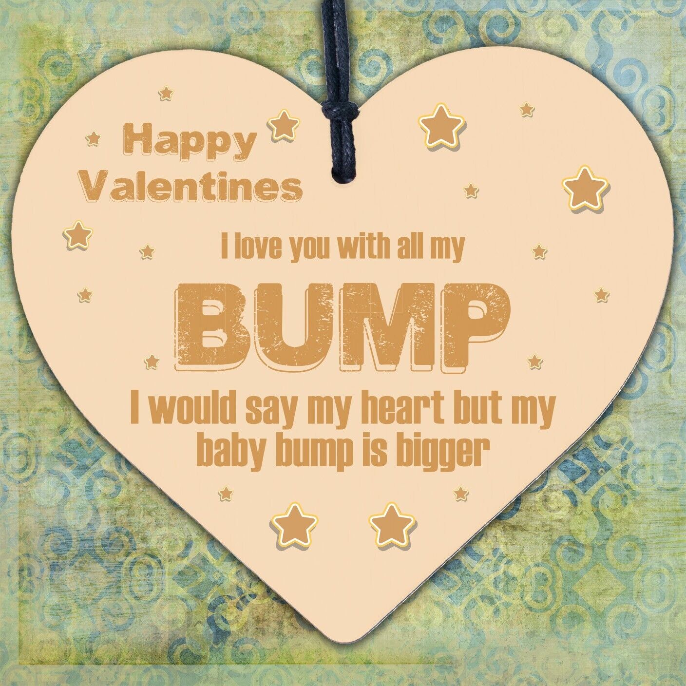 Valentines Gift Boyfriend Husband Daddy To Be Gifts From Bump Daddy To Be Card