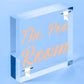 The Poo Room Shabby Chic Bathroom Toilet Loo Plaque Funny Novelty Door Sign