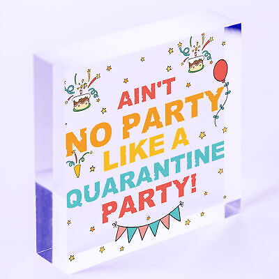 Quarantine Birthday Decorations Novelty Funny Birthday Gifts For Daughter Son