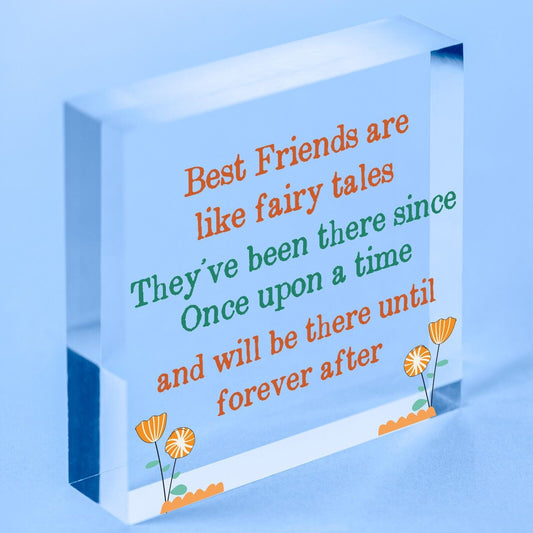 Birthday Gifts For Best Friend Hanging Plaque Christmas Card Gift THANK YOU Sign