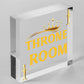 Throne Room Bathroom Toilet Door Plaque Bathroom WC Ladies Gents Sign Funny Gift