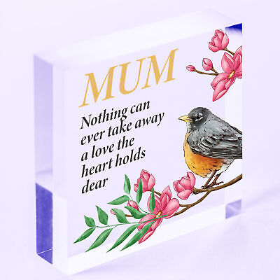 Personalised Those We Love Don't Go Away Robin Memorial Remembrance Mum ANY Name