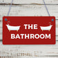 Bathroom Accessories Plaques Sign Novelty Home Decor Grey / Beige Toilet Gifts