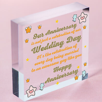 Wedding Anniversary Gifts Heart First Wedding Anniversary Card Husband For Him