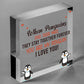 Anniversary Block For Him Her MY PENGUIN Block For Boyfriend Girfriend Husband