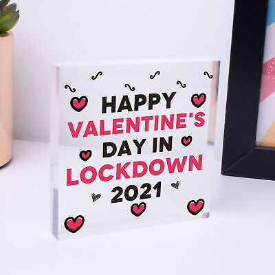 Valentines Day Gift For Boyfriend Girlfriend Lockdown Gift Husband Wife Keepsake