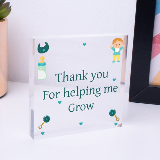 Teacher Teaching Assistant Thank You Gift Wooden Heart Gift Tutor Mentor Nursery