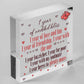 1st Wedding Anniversary 1 Year Gift Handmade Acrylic Block First Wedding Gifts