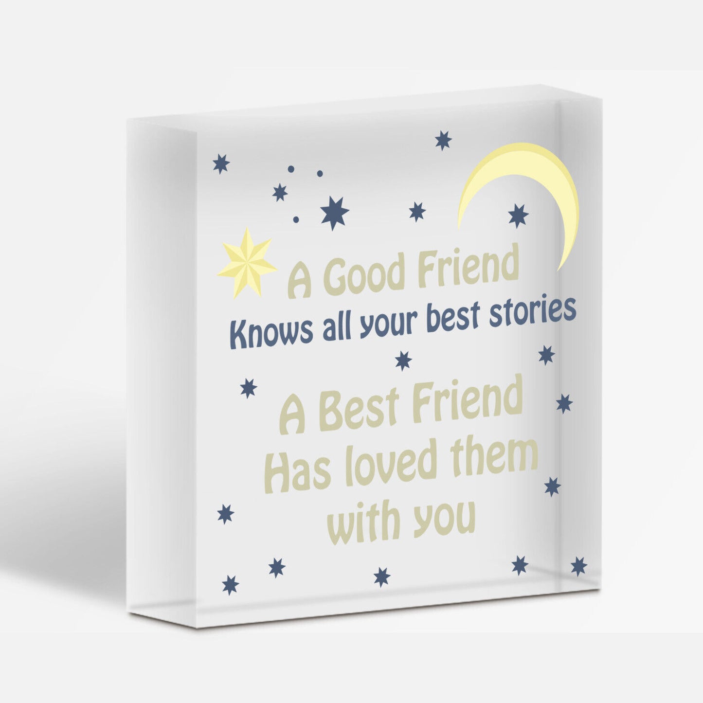 Best Friend Friendship Birthday Gift Handmade Wood Heart Plaque Sign Thank You