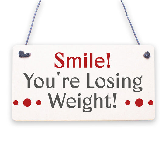 Losing Weight Novelty Bathroom Toilet WC Door Wall Sign Cafe Pub Office Plaque