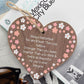 Braver Stronger Beautiful Quote Friendship Gift Wooden Heart Sign Best Friend