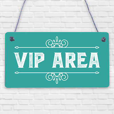 Vintage Style VIP AREA Sign For Bar Pub Club Man Cave Home Bar Home Decor