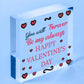 Happy Valentines Day To My Partner Novelty Gift For Him Her Boyfriend Girlfriend