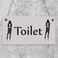 Retro Toilet Sign Funny Vintage Pub Bar Club Hanging Plaque Bathroom Loo Door