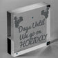 Chalkboard Days Until Holiday Countdown Sign Novelty Holiday Travel Accessories