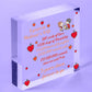 5th Wedding Anniversary Plaque Five Year Anniversary Gift For Her Husband Wife