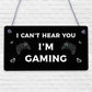 Gaming Bedroom Door Sign Novelty Gamer Gift For Brother Son Dad Christmas Gift