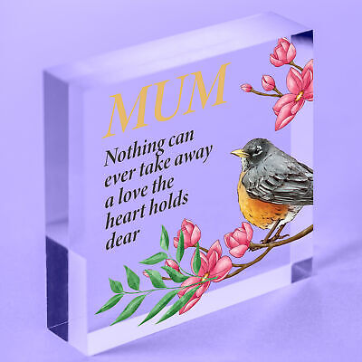 Personalised Those We Love Don't Go Away Robin Memorial Remembrance Mum ANY Name