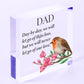 Personalised Fathers Day Remembrance Robin Memorial Dad Grandad Those We Love