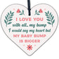 Daddy To Be Gifts From Bump Valentines Anniversary Gifts For Husband Boyfriend