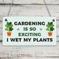 Funny Hanging Garden Sign For Summerhouse Shed Family Gift New Home Gift