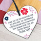 Thank You Gift For Volunteer Colleague Wooden Heart Plaque Friendship Keepsake